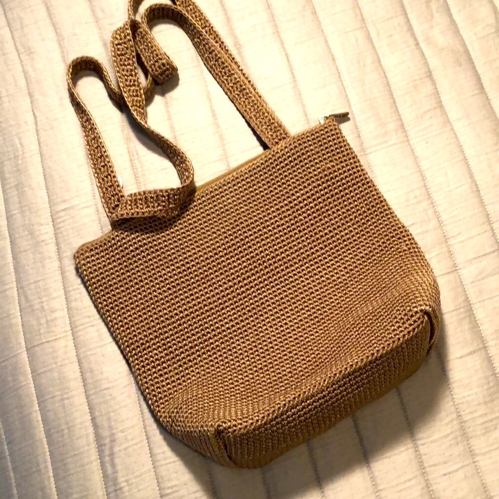 NEW The Sak, woven crochet shoulder bag, purse